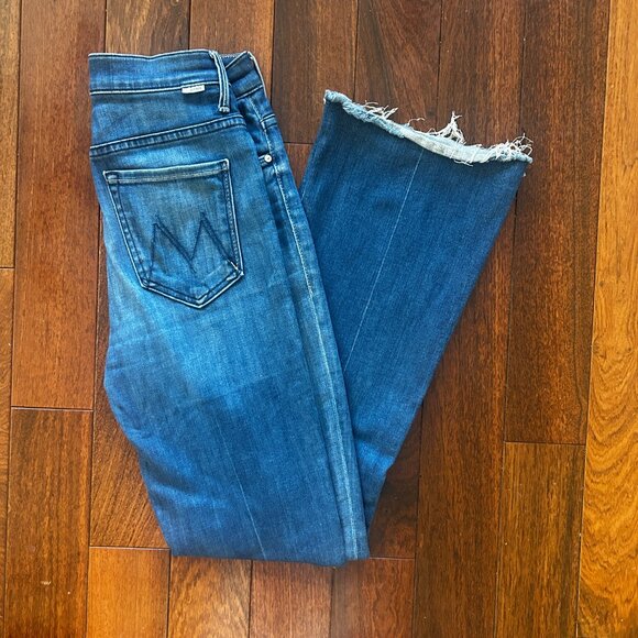 MOTHER - The Weekender Fray in 20,000 Leagues Under the Sea in Women's Size 26 - Picture 5 of 7